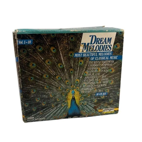 Dream Melodies Boxed CD Set Vol. 1-10 Various Classical Romantic Music  Discs - Picture 1 of 3